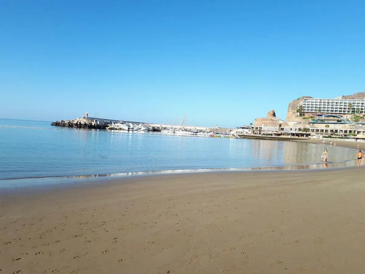 Lägenhet Luxury 2 Bedroom Apt 2 Min From Beach Mogán
